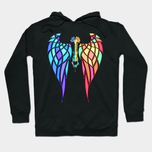 Nightmare's end / Mirage split glass wings Hoodie